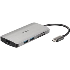 D-Link DUB-M810 8-in-1 USB-C telakka