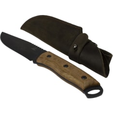 Beavercraft eräpuukko 250 mm, hiiliteräs, pähkinäpuu, kotelo