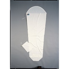 Cocoon MummyLiner Cotton white travel sheet