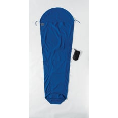 Cocoon MummyLiner Cotton blue travel sheet