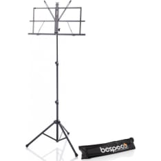 Bespeco BP01X koottava nuottiteline kantolaukulla