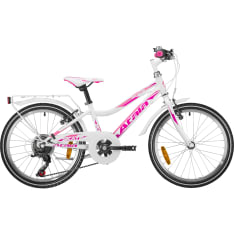 Atala Skate 20" 6V valkoinen/pinkki lastenpyörä