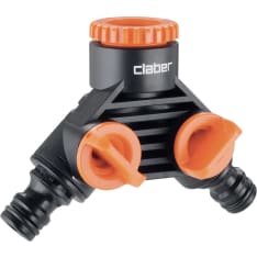 Claber double hose connector