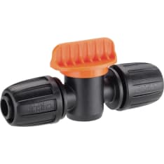 Claber 1/2" drip irrigation manifold shut-off valve