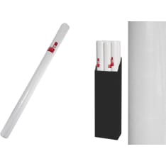 Living 1.2 x 25 m white tablecloth roll