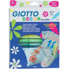 Giotto 12 kpl tekstiilitussi