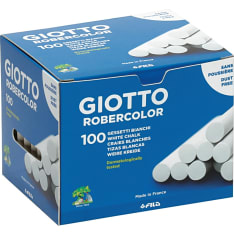Lyra 100 pcs white chalk box