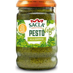 Sacla Vegan 190g basilika pesto
