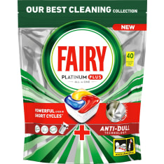 Fairy Platinum Plus All in One Anti-Dull 40 kpl konetiskitabletti