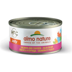 Almo Nature HFC Jelly lohi & kana 70 g kissanruoka
