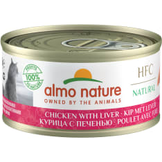 Almo Nature HFC Kana ja maksa 70g kissanruoka