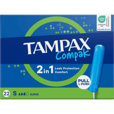 Tampax Compak Super 22kpl tamponi