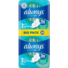 Always Ultra Normal Plus 1 terveysside 26 kpl/pkt