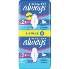 Always Ultra Long 2 22pcs sanitary napkin with wings