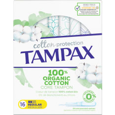 Tampax Organic cotton regular 16 kpl tamponi