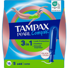 Tampax Compak Pearl Super 18kpl tamponi