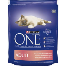 Purina One Adult lohi & täysjyvä 800 g täysravinto
