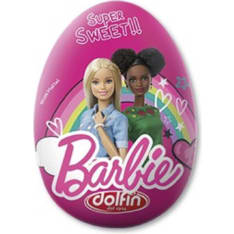 Dolfin Barbie 110 g yllätyssuklaamuna