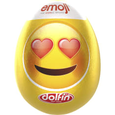 Dolfin Emoji 110 g yllätyssuklaamuna