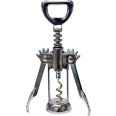 Metaltex wine bottle opener with wings