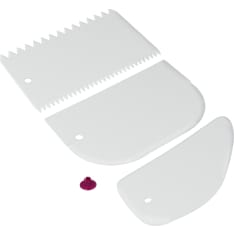 Metaltex 3 pcs decorative scraper