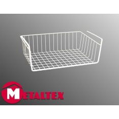 Metaltex 40 cm hyllynaluskori