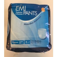 Emi Pants Medium 8 pieces urinary incontinence protection