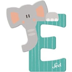 Sevi E Elephant animal letter