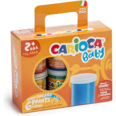 Carioca 6 x 80ml sormiväri