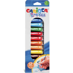 Carioca Tempera Tubes 12ml x 12