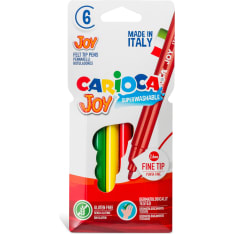 Carioca Joy felt tip pen 6pcs