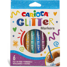 Carioca Glitter 6kpl tussi