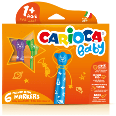 Carioca Baby Marker 6 kpl huopakynä