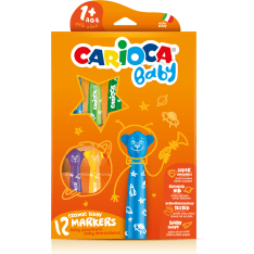 Carioca Baby Marker 12 kpl huopakynä