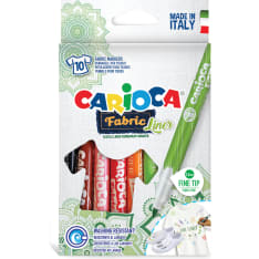 Carioca Fabric Liner felt pen 6pcs