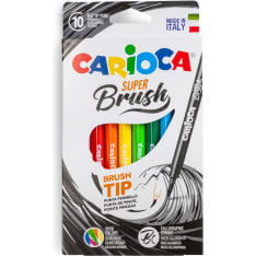 Carioca super brush 10 felt pen