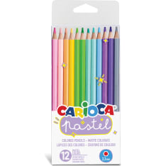 Carioca Pastelli 12kpl puuvärikynä
