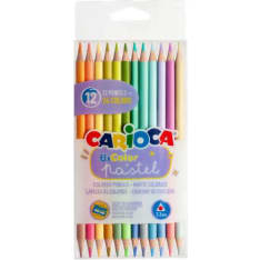 Carioca BiColor Pastel puuvärikynät