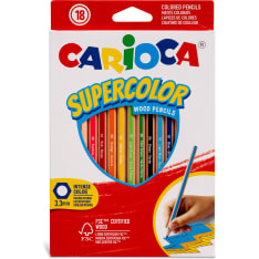 Carioca Supercolor 18 kpl puuvärikynä