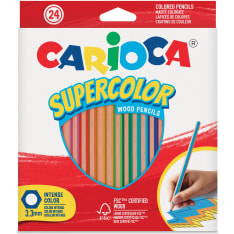 Carioca Supercolor 24 kpl puuvärikynä