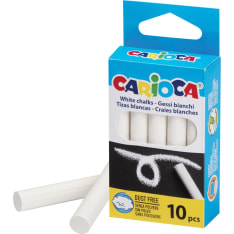 Carioca 10 kpl valkoinen taululiitu