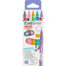 Carioca Fineliner Music 5 pcs box