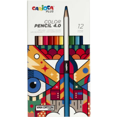 CARIOCA Plus 12 kpl puuvärikynä