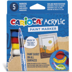 Carioca Acrylic 5 kpl akryylimaalitussi