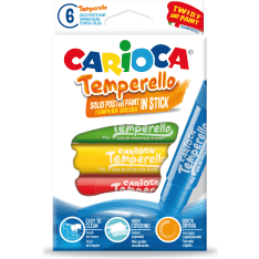 Carioca Temperello 6 kpl maalipuikko