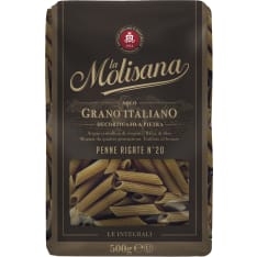 La Molisana Wholemeal Penne Rigate N°20 500g pasta