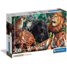 Clementoni Wild Cats 500p palapeli (Compact Box)
