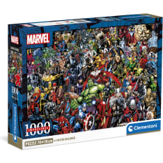Clementoni Impossible Marvel 1000p palapeli (Compact Box)
