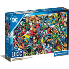 Clementoni Impossible Dc Comics Compact 1000p palapeli