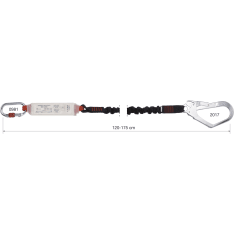 Camp Safety flexible connection rope with shock absorber